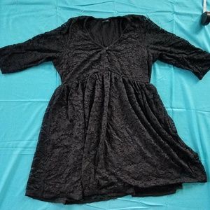 Torrid empire waist lace dress